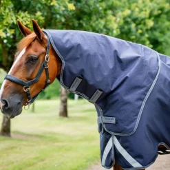 Sale - Couverture d'extérieur Rambo Duo Ripstop Plus Turnout Bundle / gris thunderstorm/ argent (100g + 100g+ 200g) 400g Couvertures Et Chemises