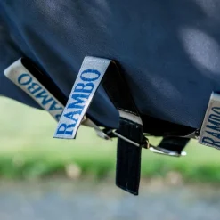 Online - Couverture d'extérieur Rambo Turnout / thunderstorm gris/ argent 0g Couvertures Et Chemises