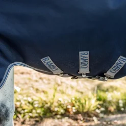 Online - Couverture d'extérieur Rambo Turnout / thunderstorm gris/ argent 0g Couvertures Et Chemises