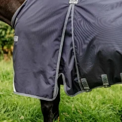 Couvertures Et Chemises*Horseware - Couverture d'extérieur Rambo Optimo Original / thunderstorm grey/ argent 0g Marine