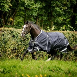 Couvertures Et Chemises*Horseware - Couverture d'extérieur Rambo Optimo Original / thunderstorm grey/ argent 0g Marine