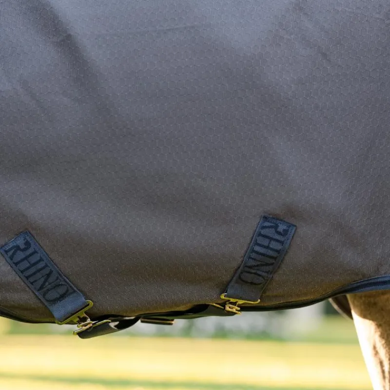 Couvertures Poneys|Couvertures Et Chemises*Horseware - Couverture d'extérieur Rhino HexStop Plus Pony / indigo/ marine 0g Gris