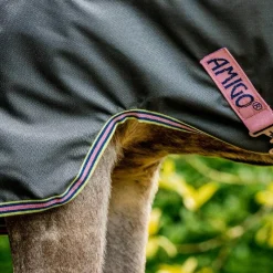 Couvertures Poneys|Couvertures Et Chemises*Horseware - Couverture d'extérieur Amigo Hero Ripstop shadow/ rose/ marine 0g Gris