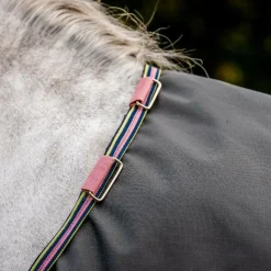Couvertures Poneys|Couvertures Et Chemises*Horseware - Couverture d'extérieur Amigo Hero Ripstop shadow/ rose/ marine 0g Gris