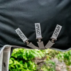 Hot - Couverture d'extérieur Amigo Turnout / titanium grey/ argent 0g Couvertures Et Chemises