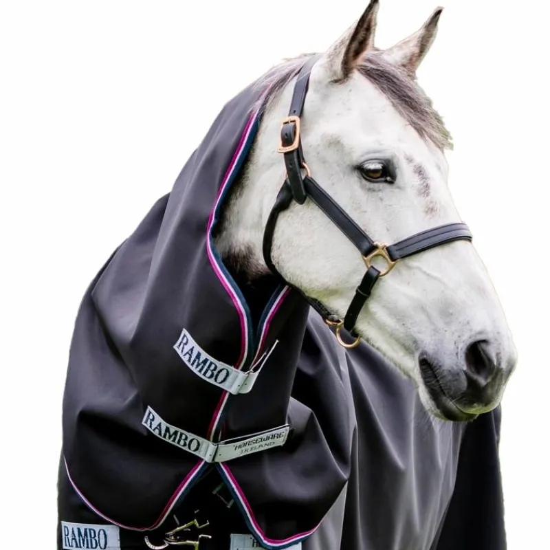 Couvertures Poneys|Couvertures Et Chemises*Horseware - Couvre-cou pour couverture Rambo Supreme / bordeaux/ bleu 0g Marine