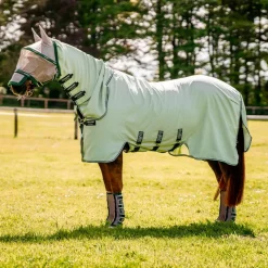 Guêtres Anti-Mouches*Horseware - Guêtres anti-mouches Flyboot / vert/ sauge x4 Beige