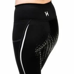 Leggings D'Équitation*Horseware - Legging d'équitation femme Formfit Winter full grip Noir