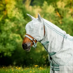 Best - Masque anti-mouches Newmarket witney charcoal Masques Anti-Mouches Poneys|Masques Anti-Mouches