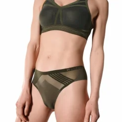 Hot - Culotte Tanga n°23 kaki Sous-Vêtements