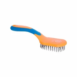 Brosses À Crins*Imperial Riding - Brosse à crins Boomerang / bleu Orange