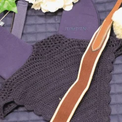 Bonnets Pour Chevaux|Cso*Jump'In - Bonnet anti-bruit Marine