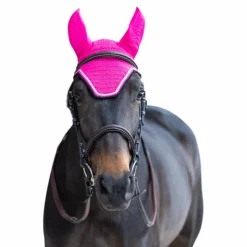 Bonnets Pour Chevaux*Jump'In - Bonnet pour chevaux Balthazar fuschia/ noir Rose