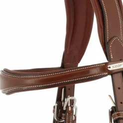 Horseball|Cso*Jump'In - Bridon One Bruxelles avec rênes Noisette