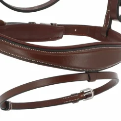 Horseball|Cso*Jump'In - Bridon One Bruxelles avec rênes Noisette