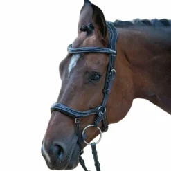Cso|Bridons*Jump'In - Bridon One Manhattan noir avec rênes