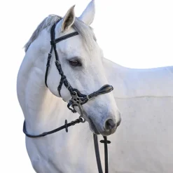 Bridons*Jump'In - Bridon One Premium Hackamore Noir