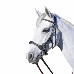 Bridons*Jump'In - Bridon One Premium Hackamore Noir