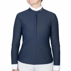 Sale - Chemise manches longues de concours femme Carla Polos Et Chemises