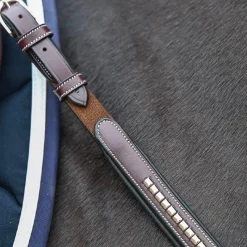 Colliers De Chasse*Jump'In - Collier de chasse et fourche de martingale Premium Clincher noisette Marron