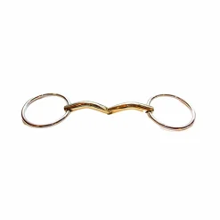Outlet - Mors à anneaux Confort simple brisure Mors Deux Anneaux