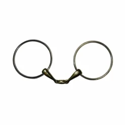 Hot - Mors double brisure très grands anneaux Mors Deux Anneaux