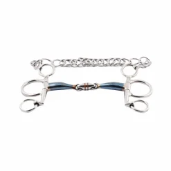 - Mors pelham double brisure petites branches Blue Steel Mors Pelham