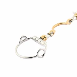 Sale - Mors releveur à olives double brisure à rouleaux avec passage de langue Mors Releveurs