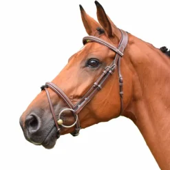 Muserolles*Jump'In - Muserolle Bruxelles collection One noisette Marron