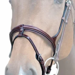 Muserolles*Jump'In - Muserolle combinée Evolution noisette Marron