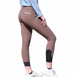 - Pantalon d'équitation femme Sofia grège Pantalons D'Équitation