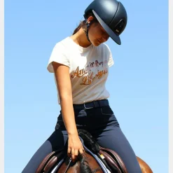 Pantalons D'Équitation*Jump'In - Pantalon d'équitation femme Super X Marine