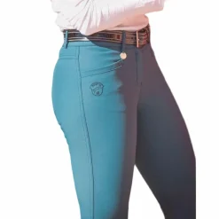 Best - Pantalon d'équitation femme Super X lagon Pantalons D'Équitation