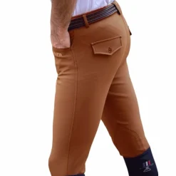 Pantalons D'Équitation|Pantalons D'Équitation*Jump'In - Pantalon d'équitation homme Super X caramel Marron
