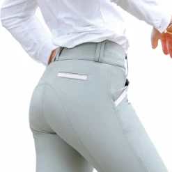 Pantalons D'Équitation*Jump'In - Pantalon d'équitation femme Sofia sauge Vert