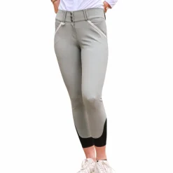 Pantalons D'Équitation*Jump'In - Pantalon d'équitation femme Sofia sauge Vert