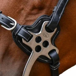 Best - Protection pour hackamore petites branches plates en cuir Accessoires De Mors|Hackamore
