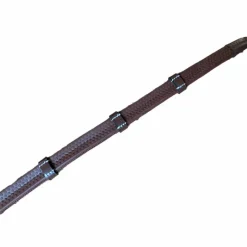 Rênes Et Arrêtoirs De Rênes*Jump'In - Rênes en caoutchouc avec arrêtoirs 1/2 collection One havane Marron