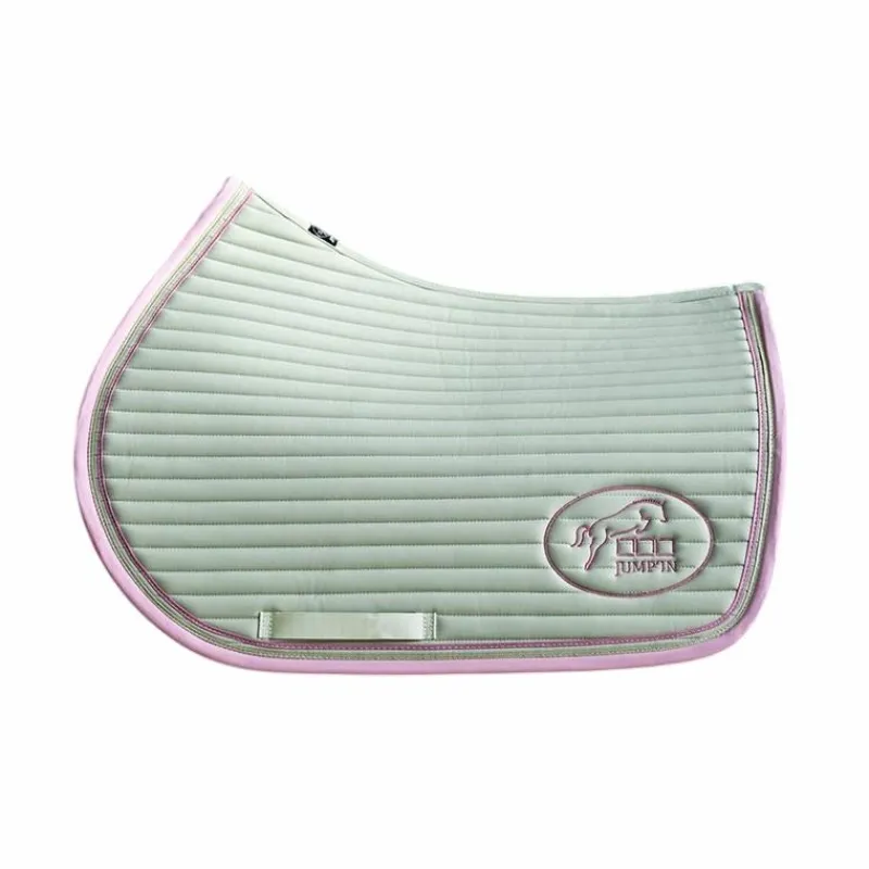 - Tapis de selle Balthazar sauge/ rose Tapis Cso/ Mixtes|Tapis De Selle
