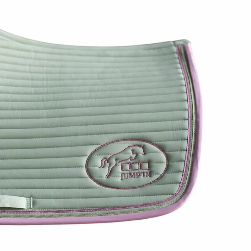 - Tapis de selle Balthazar sauge/ rose Tapis Cso/ Mixtes|Tapis De Selle