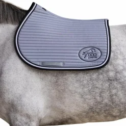 Tapis Cso/ Mixtes|Tapis De Selle*Jump'In - Tapis de selle Balthazar / noir Gris