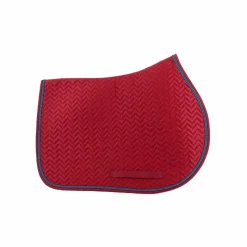 Tapis Cso/ Mixtes|Tapis De Selle*Jump'In - Tapis de selle Show One / marine Bordeaux