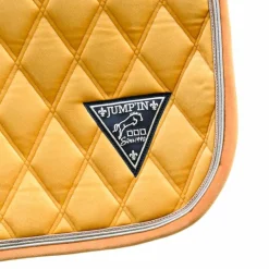 Tapis De Selle|Tapis Cso/ Mixtes*Jump'In - Tapis de selle Soft Velours Jaune