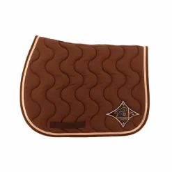 Online - Tapis de selle taupe/ champagne/ marine Tapis Cso/ Mixtes|Tapis De Selle