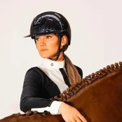 Casques D'Équitation À Visière Polo|Casques D'Équitation*Kask - Casque d'équitation Kooki Lady shine Marine