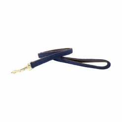 Laisses*Kentucky Dogwear - Laisse pour chien nylon tressé Plaited Nylon 120 cm Marine