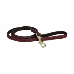 Laisses*Kentucky Dogwear - Laisse en nylon tressé Plaited Nylon 200 cm Bordeaux