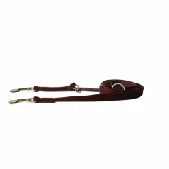 Laisses*Kentucky Dogwear - Laisse de chien velvet 2m Bordeaux