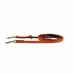 Laisses*Kentucky Dogwear - Laisse de nylon tressé Plaited Nylon 200 cm Orange