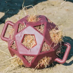 Jouets Pour Chevaux*Kentucky Horsewear - Balle de jeu/ balle à foin Bordeaux